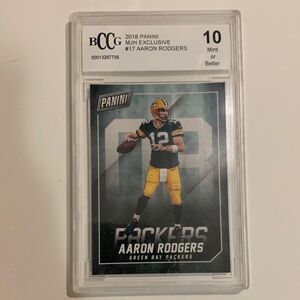 2018 Panini MJH Exclusive #38 Odell Beckham Jr. NY Giants BCCG Graded 10 MINT.